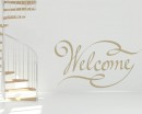 Welcome Quotes Wall Decal Family Vinyl Art Stickers
